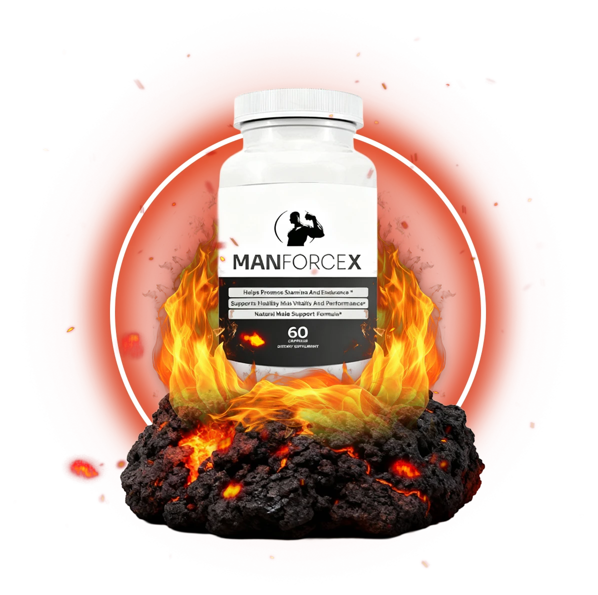 Manforcex supplement bottle